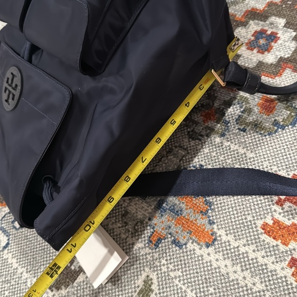 Tory Burch navy nylon backpack main image 8